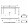Гидромассажная ванна RIHO LUSSO JOY 200x90