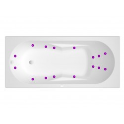 Гидромассажная ванна RIHO LAZY FLOW 170x75 LEFT