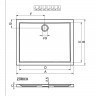 Акриловый душевой поддон Riho Zurich 268 160x80 белый DA8200500000000