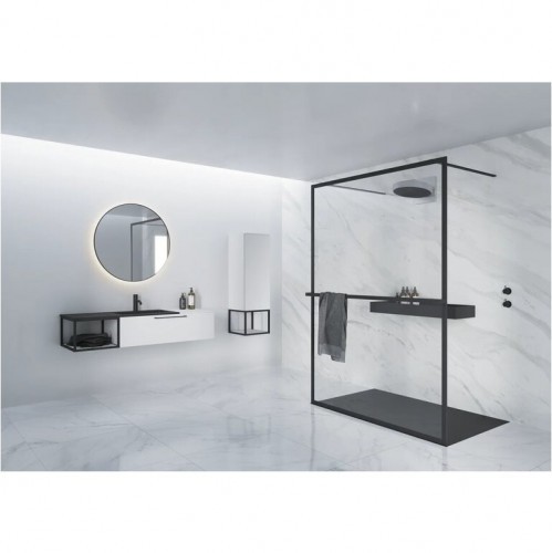 Душевая перегородка RIHO SZ LUCID GD401 900 x 2000 BLACK, GD309B000