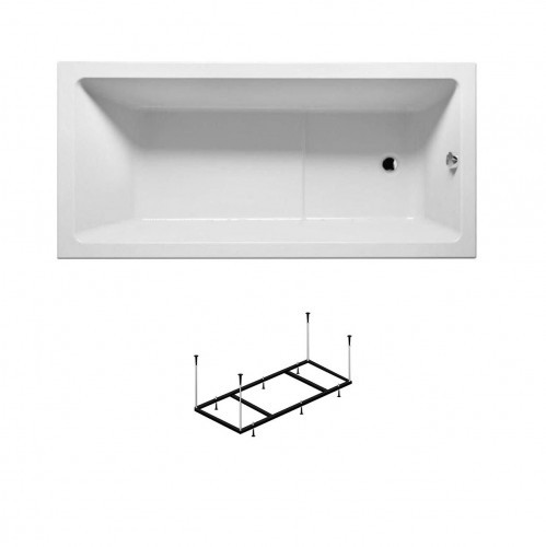 Комплект акриловая ванна RIHO LUSSO PLUS 170x80, B006001005 с каркасом
